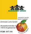 Logo Zimmerei Loho GmbH