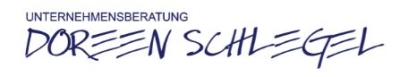 Logo DOREEN SCHLEGEL Unternehmensberatung