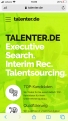Logo talenter.de - Beyond Recruitment