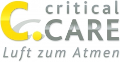 Logo Critical care Gesellschaft für home care Medizintechnik GmbH